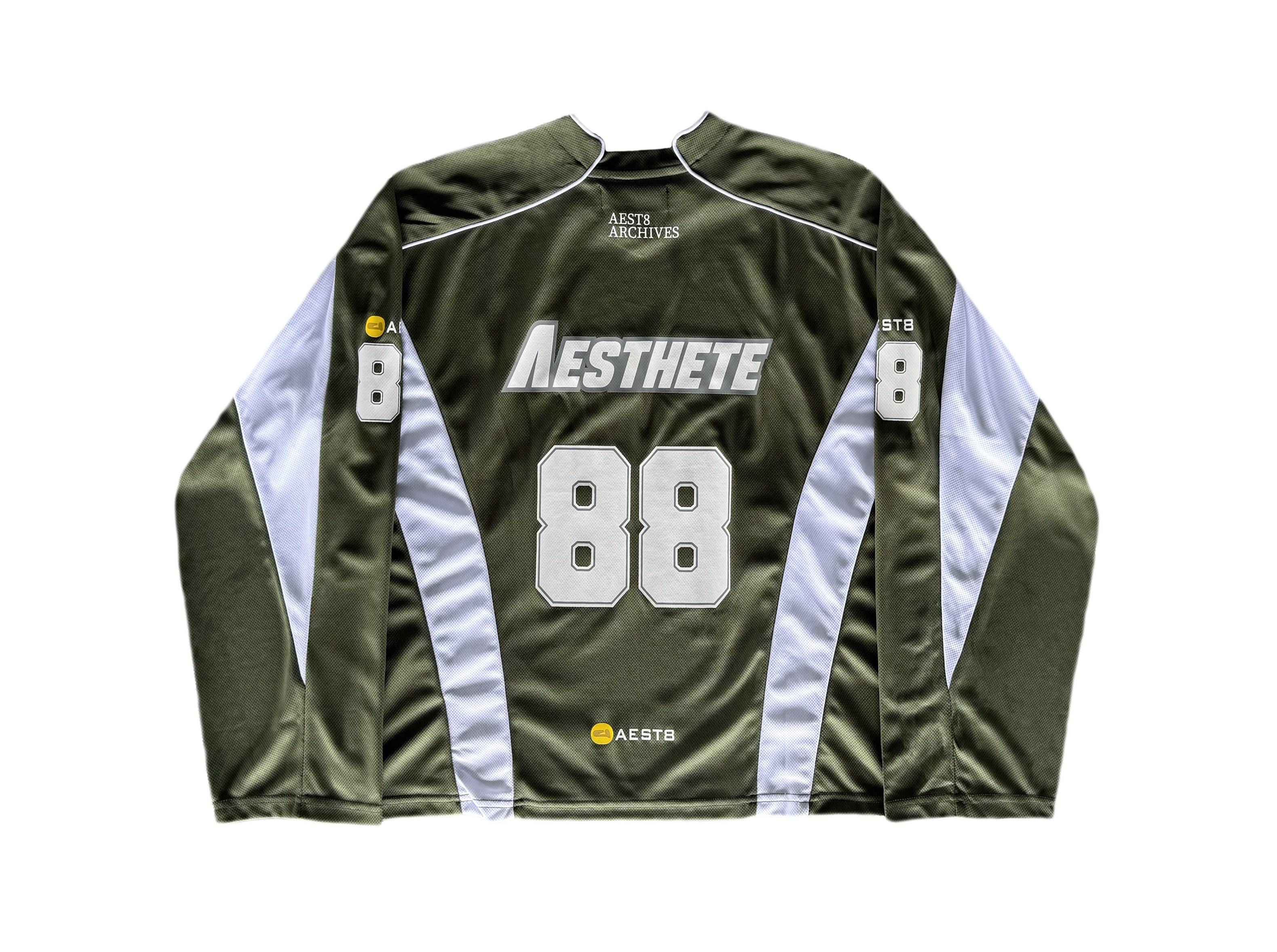 OLIVE HOCKEY JERSEY